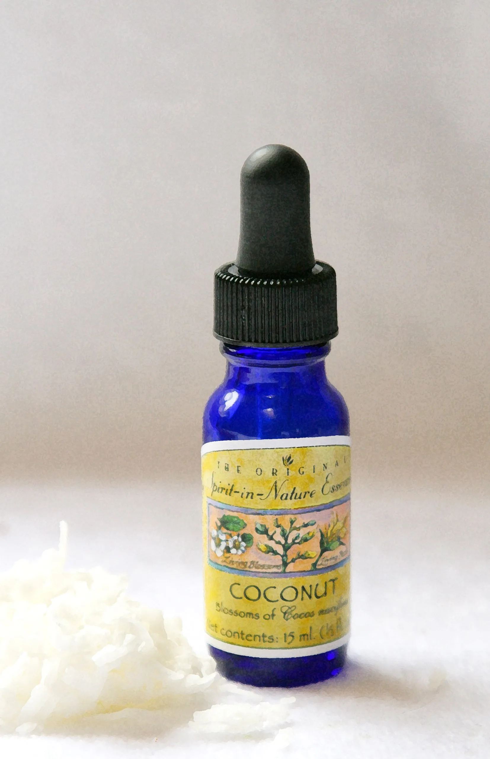 Coconut Spirit-in-Nature Flower Essences for Uplifted Spiritual Awareness 1/2 oz. (15 ml)