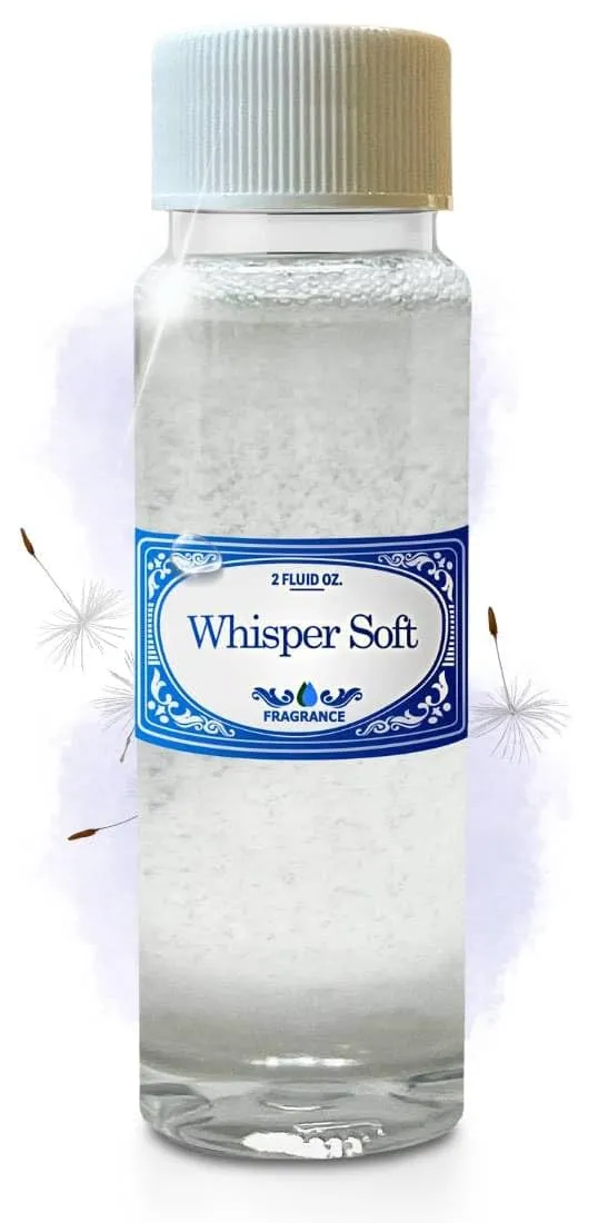 Concentrated Whisper Soft 2.0 fl oz Fragrance for Diffusers, Humidifiers, and Cleaning