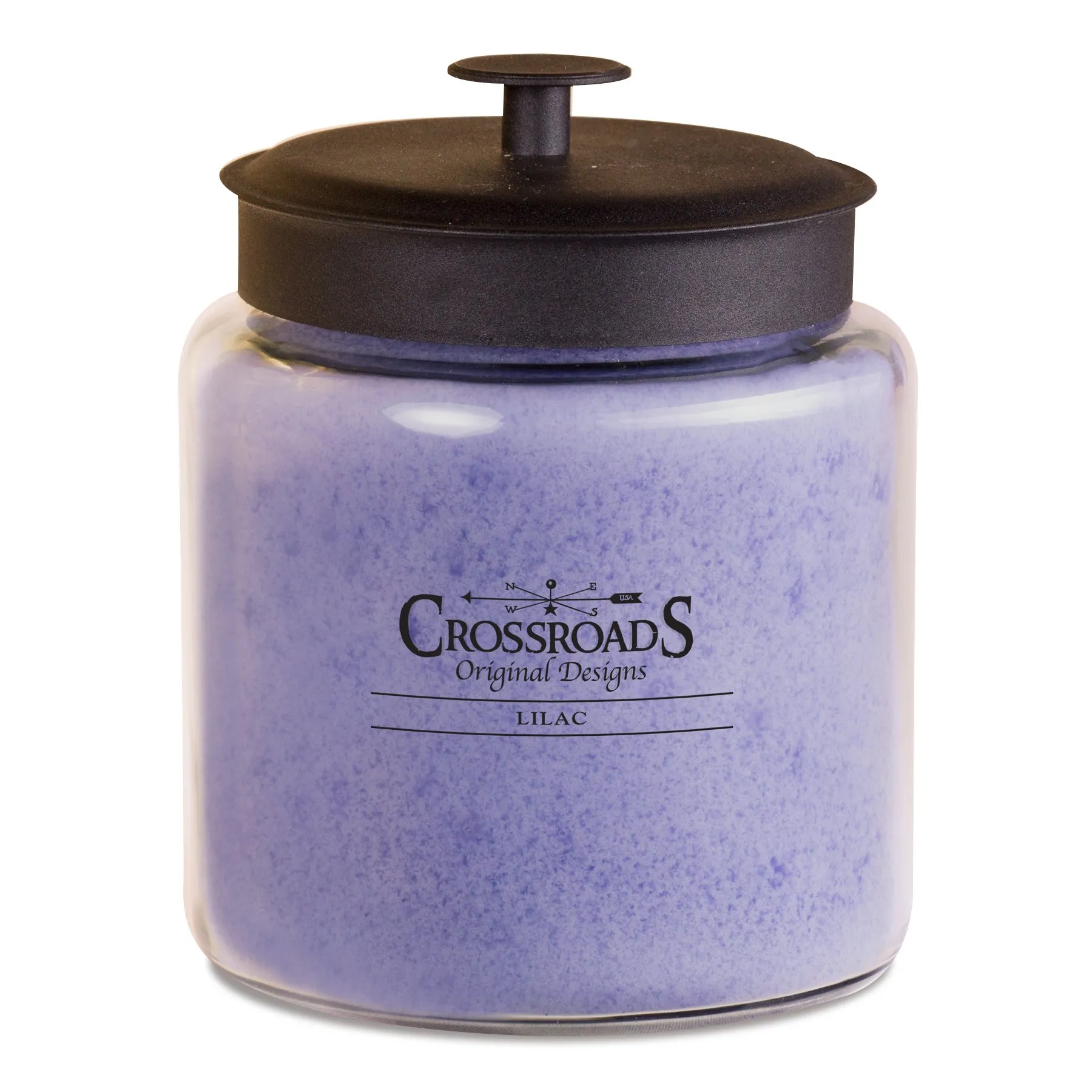 Crossroads Lilac Scented 4-Wick Candle, 96 Ounce - Clean-Burning Paraffin Wax, Premium Fragrance