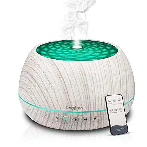 DAROMA 1000ML Essential Oil Diffuser with Bluetooth Speaker, 2024 Upgrade Aromatherapy Device