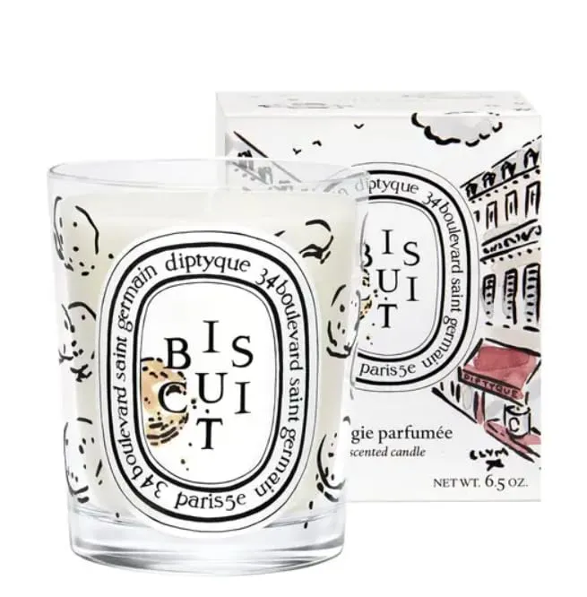 Diptyque Biscuit Candle Cafe Verlet 190g - Unique Coffee & Patchouli Scented Candle