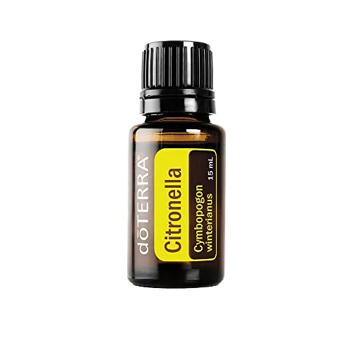 doTERRA Citronella Oil 15ml - Cleans Surfaces, Uplifting Aroma, Skin & Scalp Booster