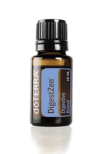 doTERRA DigestZen 15ml - Essential Oil Digestive Blend with Peppermint, Ginger & Natural Oils