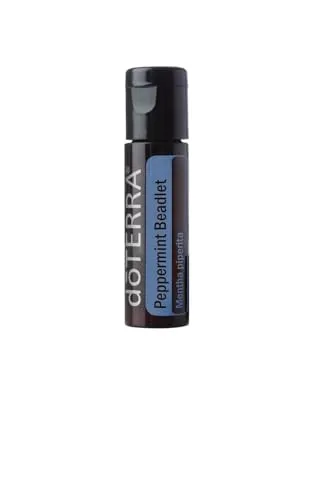 doTERRA Peppermint Beadlet Essential Oil - 125 Soft Vegetarian Beadlets, Refreshing and Convenient