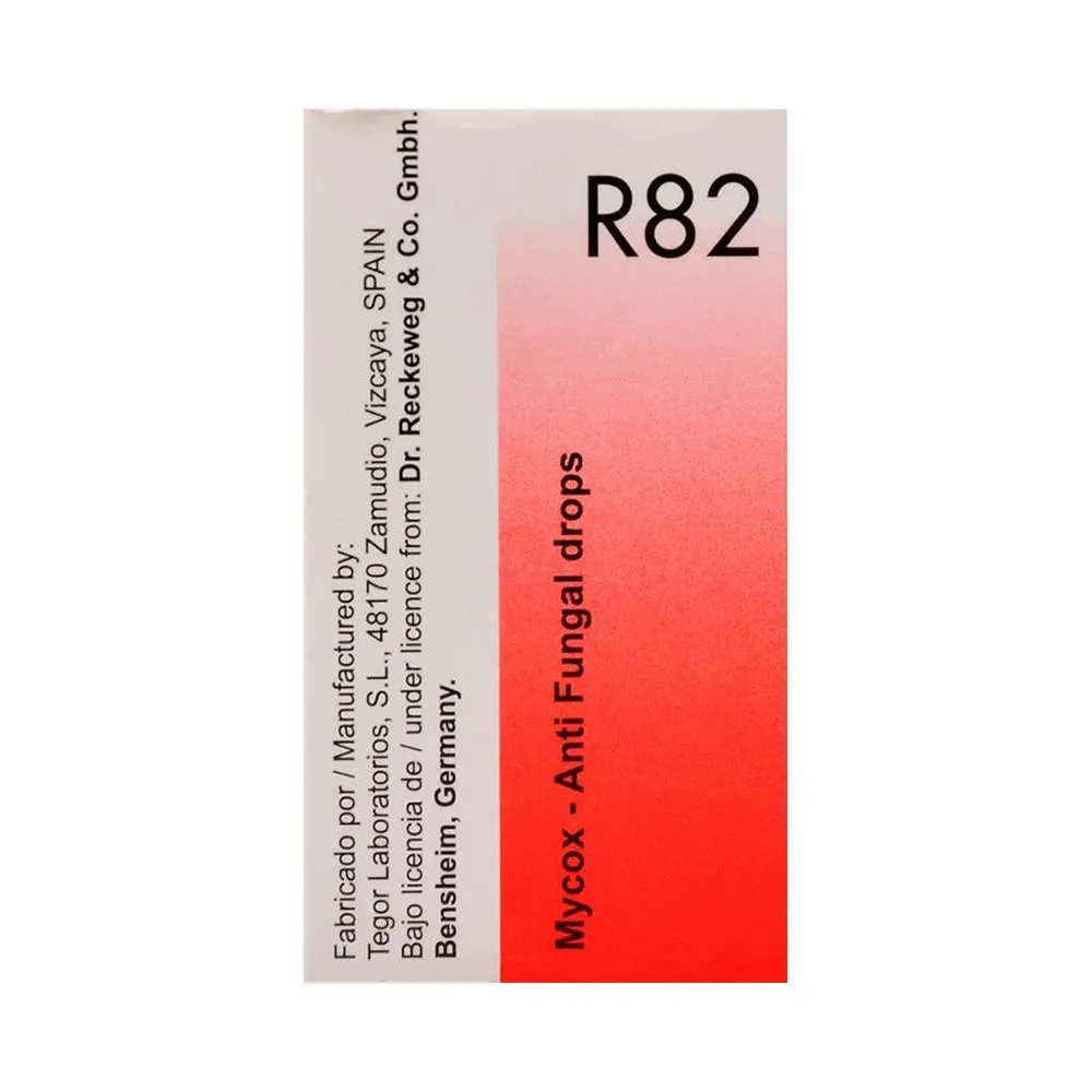 Dr. Reckeweg Homeopathic Drops R82 - 30ml for Natural Relief and Wellness