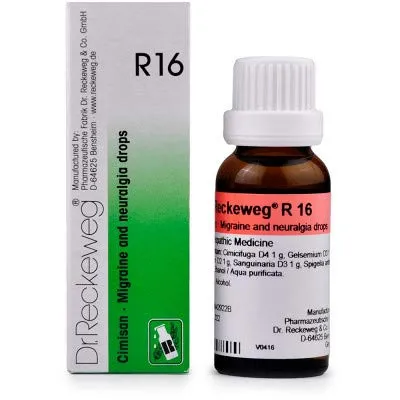 Dr. Reckeweg R16 Cimisan Homeopathic Remedy 22ml for Effective Relief