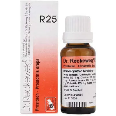 Dr. Reckeweg R25 Homeopathic Remedy for Prostate Health - 22ml