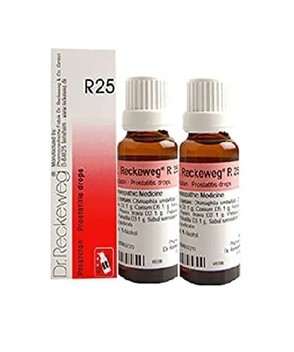 Dr. Reckeweg R25 Prostatitis Drop - Pack of 2 for Complete Care