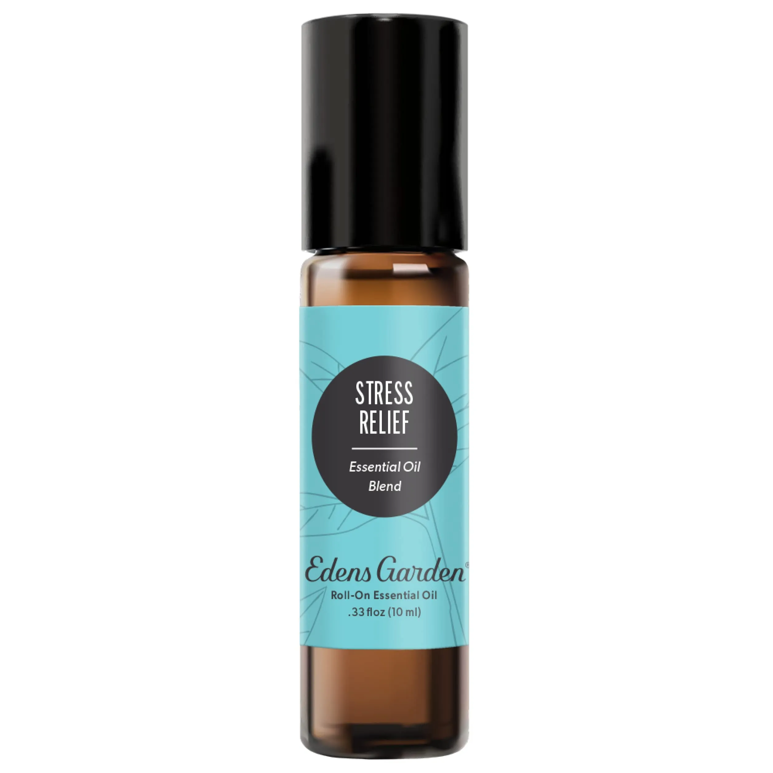 Edens Garden Stress Relief Essential Oil Synergy Blend Roll-On, 10ml Citrus Serenity Scent