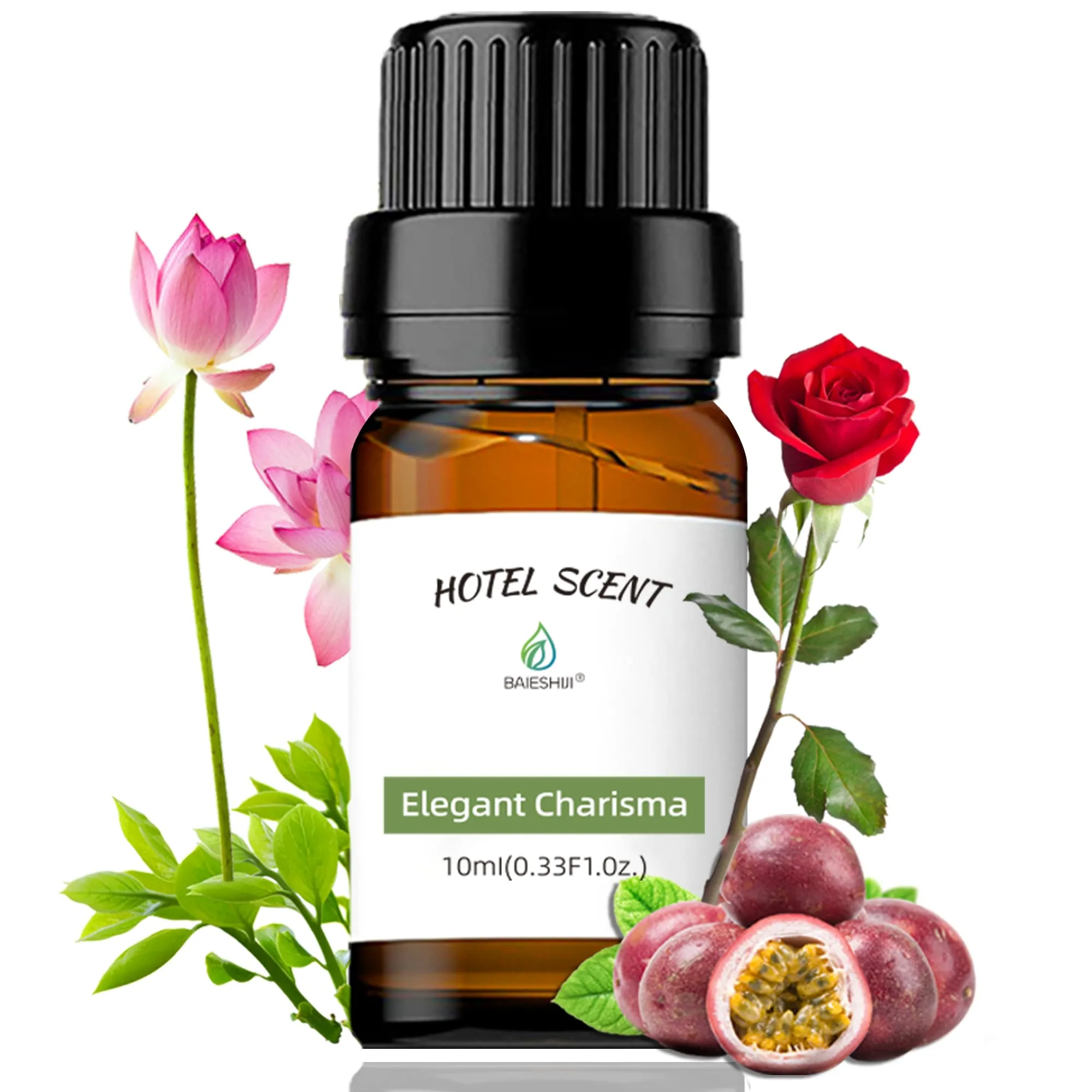 Elegant Charisma Hotel Diffuser Oil - 10ML Pure Essential Oil with Cedarwood & Sandalwood