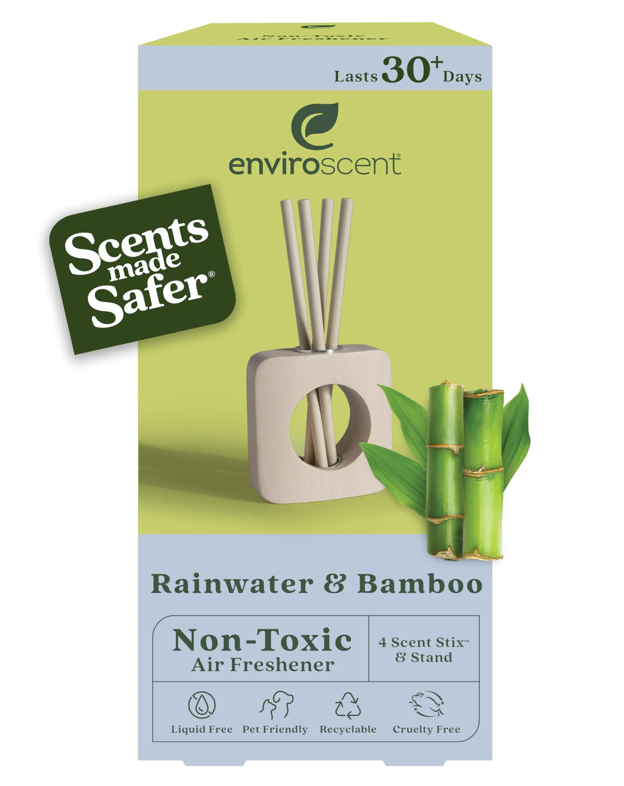 Enviroscent Non-Toxic Air Freshener (Rainwater & Bamboo)