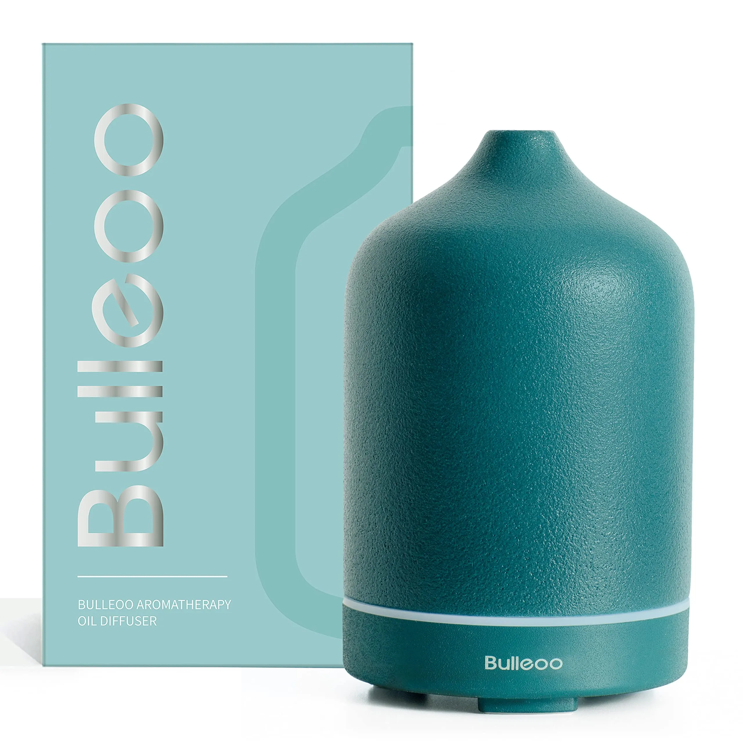 Essential Oil Diffuser - Handmade Ceramic Ultrasonic Aromatherapy Diffuser for Home, Blue