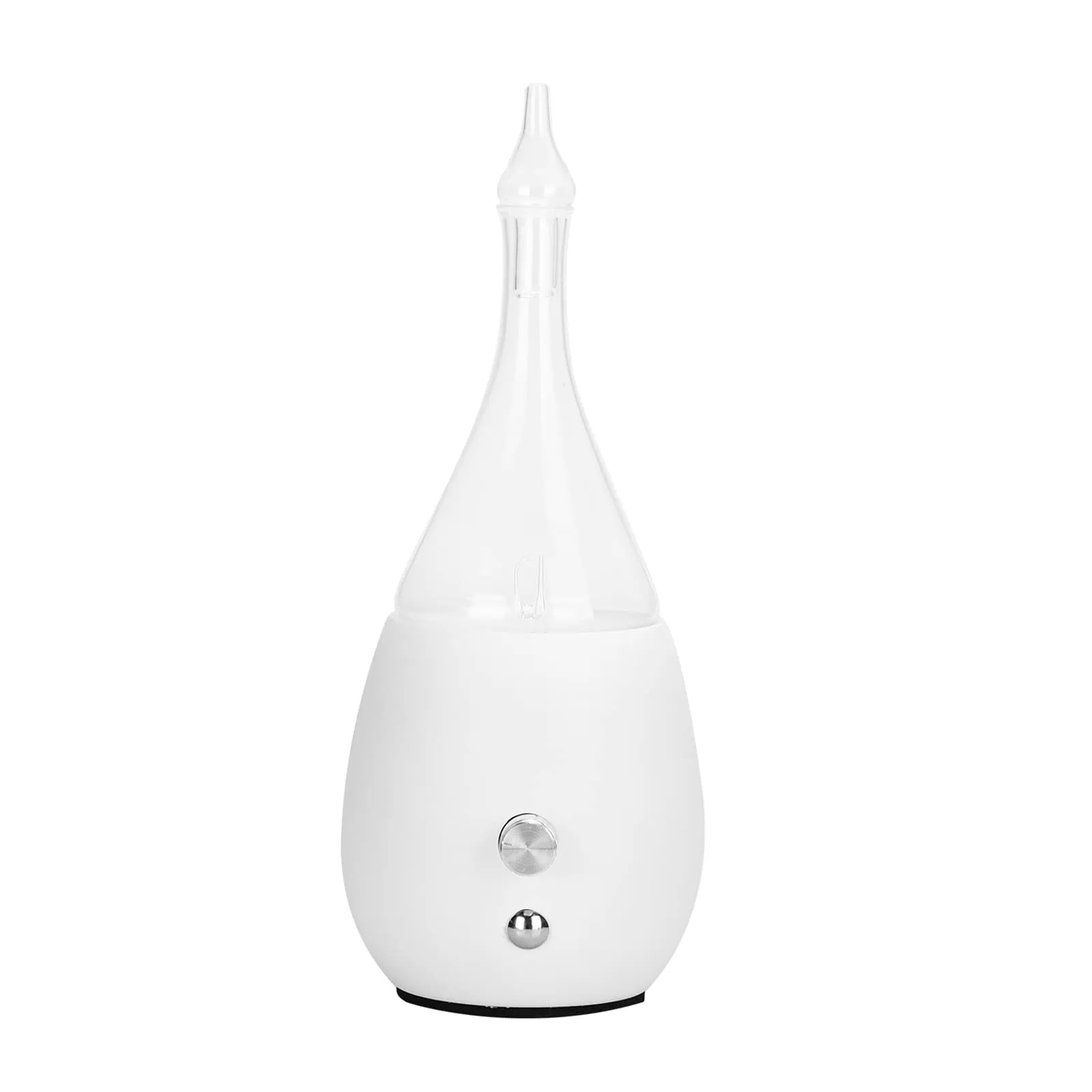 Essential Oil Diffuser Aromatherapy, Lychee Adjustable Mist Humidifier with 7 LED Light (White)