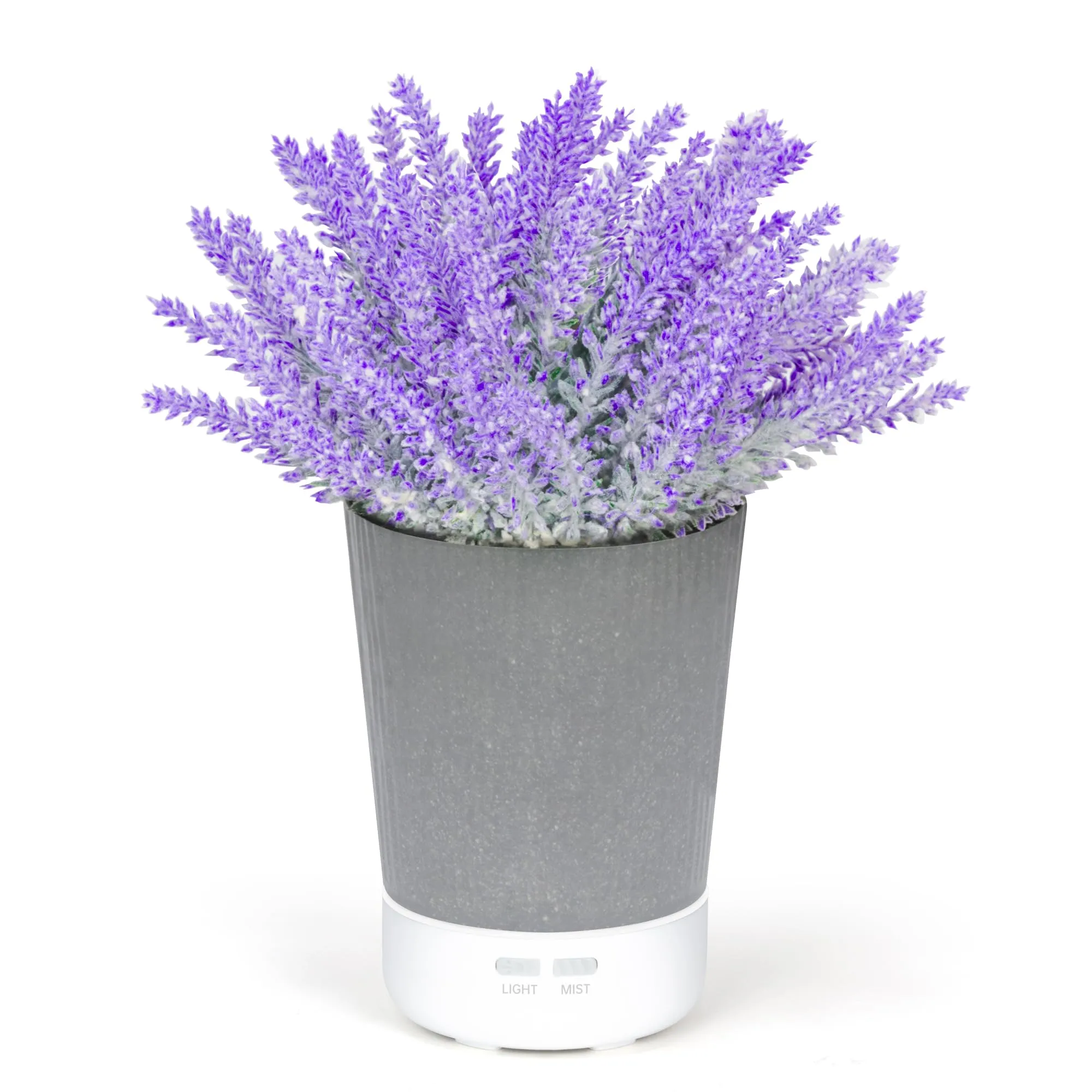 Essential Oil Diffuser with Ultrasonic Technology, Lavender Aroma Potted Plant Humidifier, 150ml