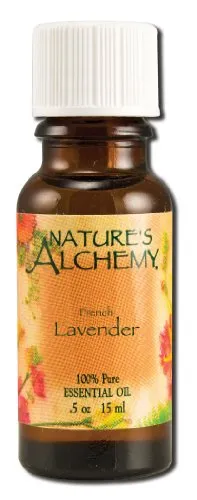 Essential Oil French Lavender 0.5 fl oz - Pure Lavandula angustifolia & hybrida, Steam-Distilled