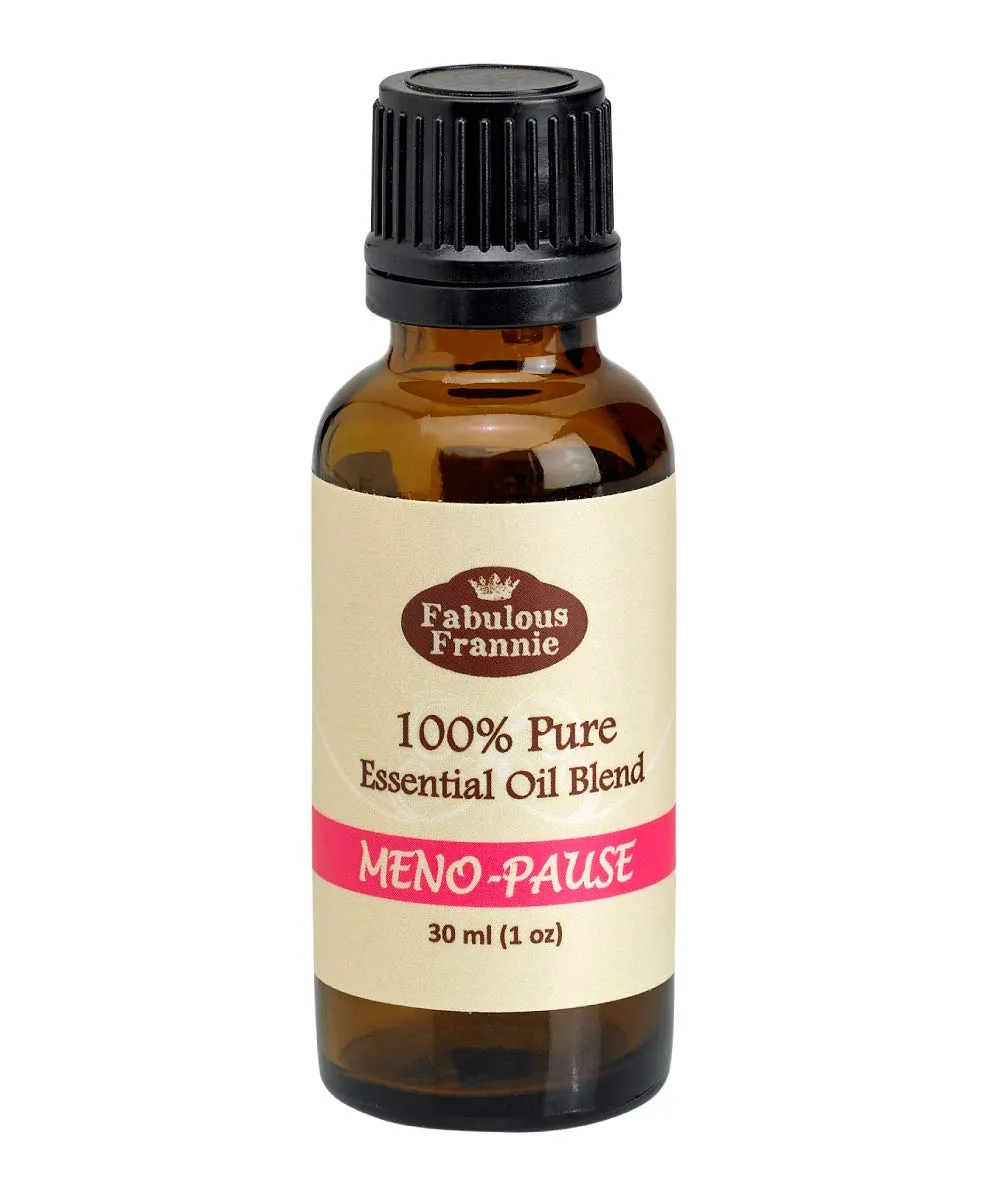 Fabulous Frannie 30ml 100% Pure Essential Oil Blend Meno-Pause with Copiaba, Frankincense & Clove