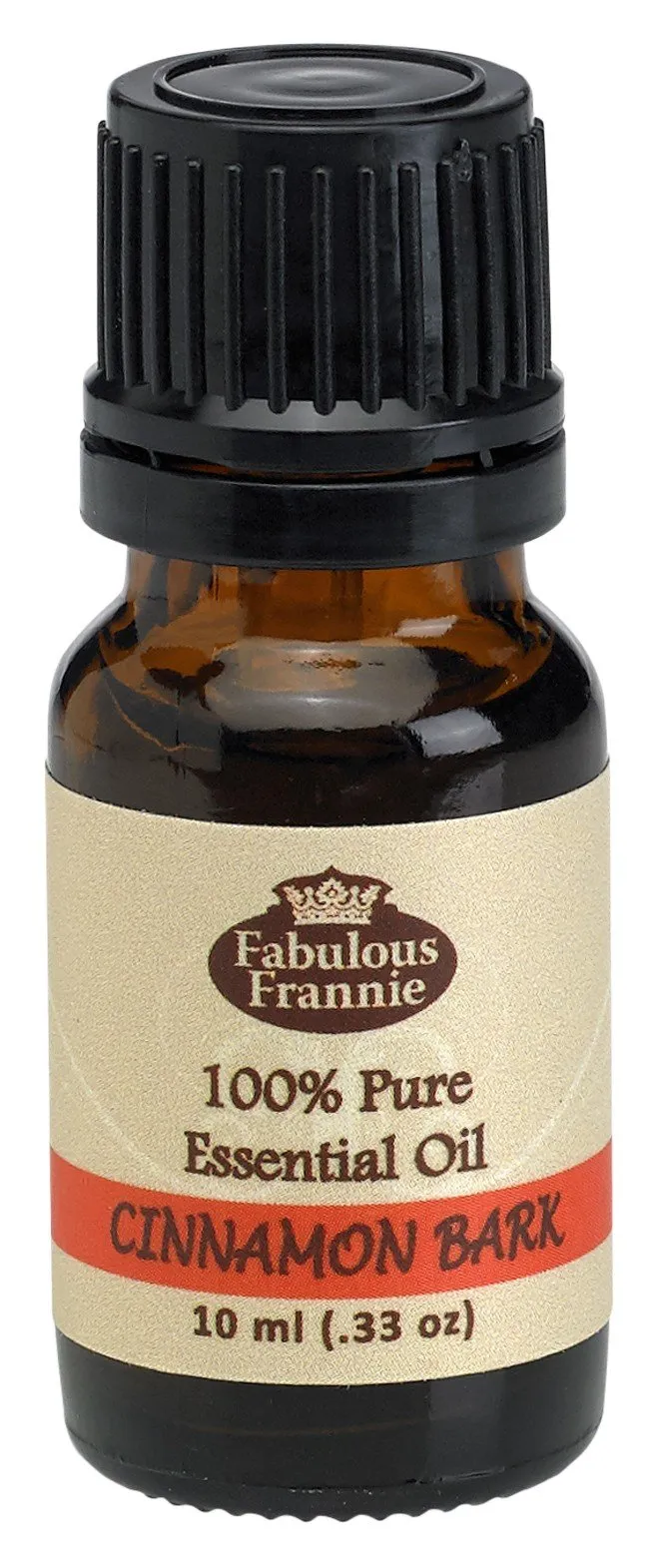 Fabulous Frannie Cinnamon Bark Essential Oil 10ml - 100% Pure, Vegan, Cruelty-Free, Natural