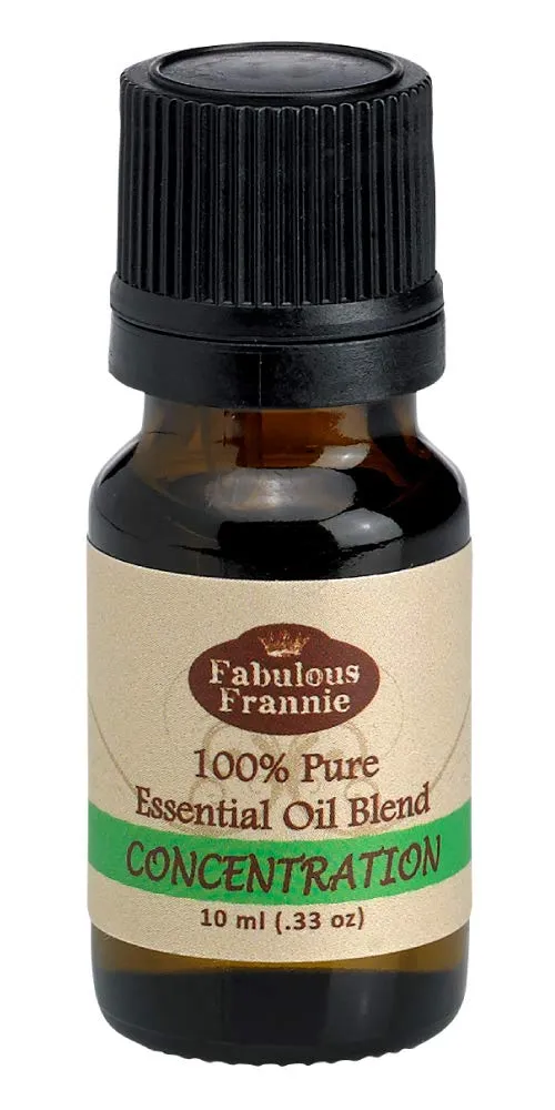 Fabulous Frannie Concentration 10ml Pure Essential Oil Blend of Cypress and Peppermint