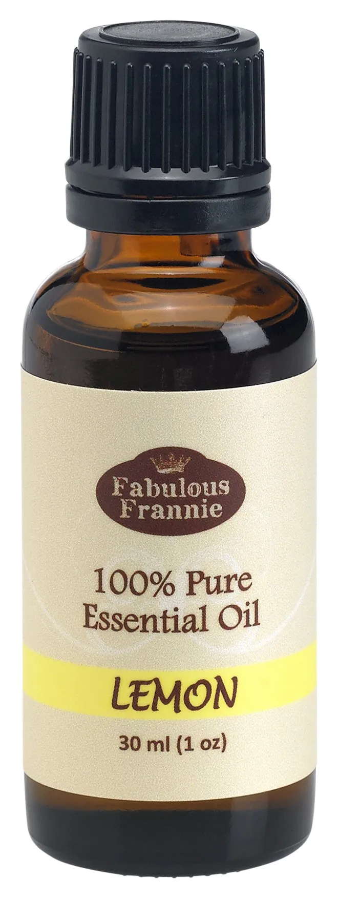 Fabulous Frannie Lemon Essential Oil 30ml - Aromatherapy, Massage, Diffusion, Cleaning, Spa Use