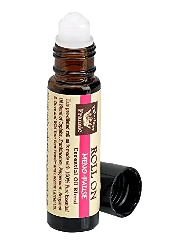 Fabulous Frannie Meno-Pause Essential Oil Roll On 10ml with Copiaba, Frankincense, Peppermint