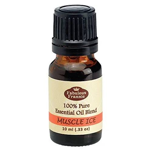 Fabulous Frannie Muscle Ice Essential Oil Blend 10ml - Cinnamon, Eucalyptus, Lavender, Peppermint