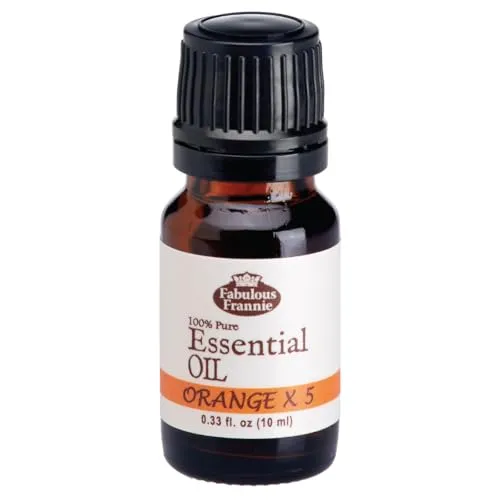 Fabulous Frannie Orange Essential Oil 10ml - Vegan, Cruelty-Free, Aromatherapy, No Additives