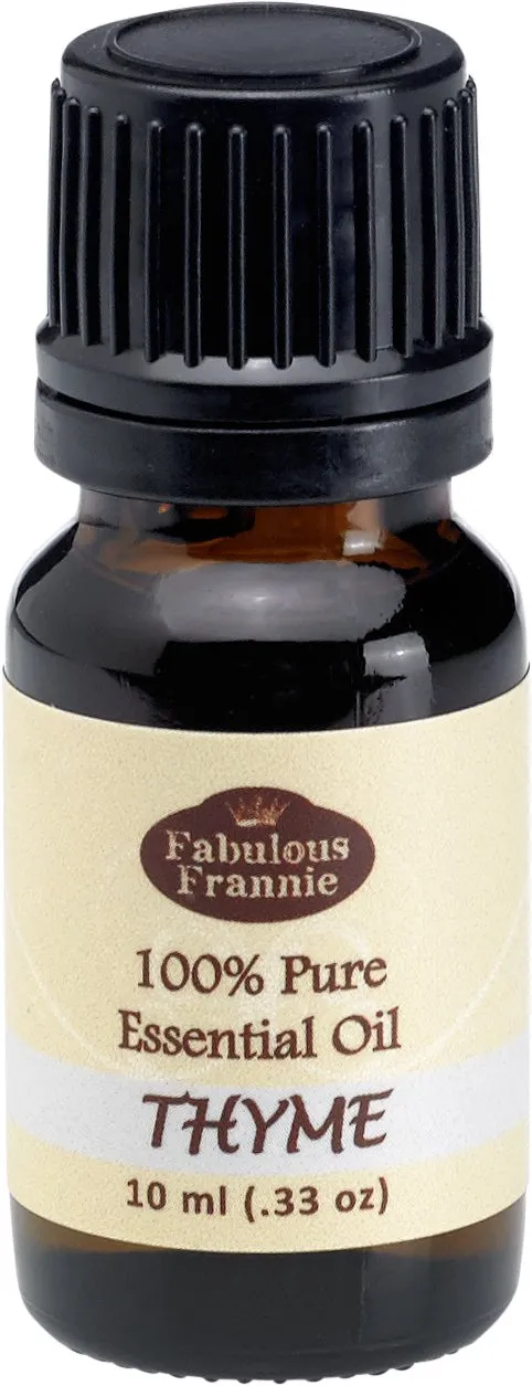 Fabulous Frannie Thyme Essential Oil 100% Pure Therapeutic Grade 10ml for Aromatherapy