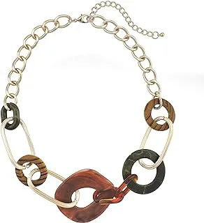 Fashion Chunky Link Chain Long Oval Necklace for Women