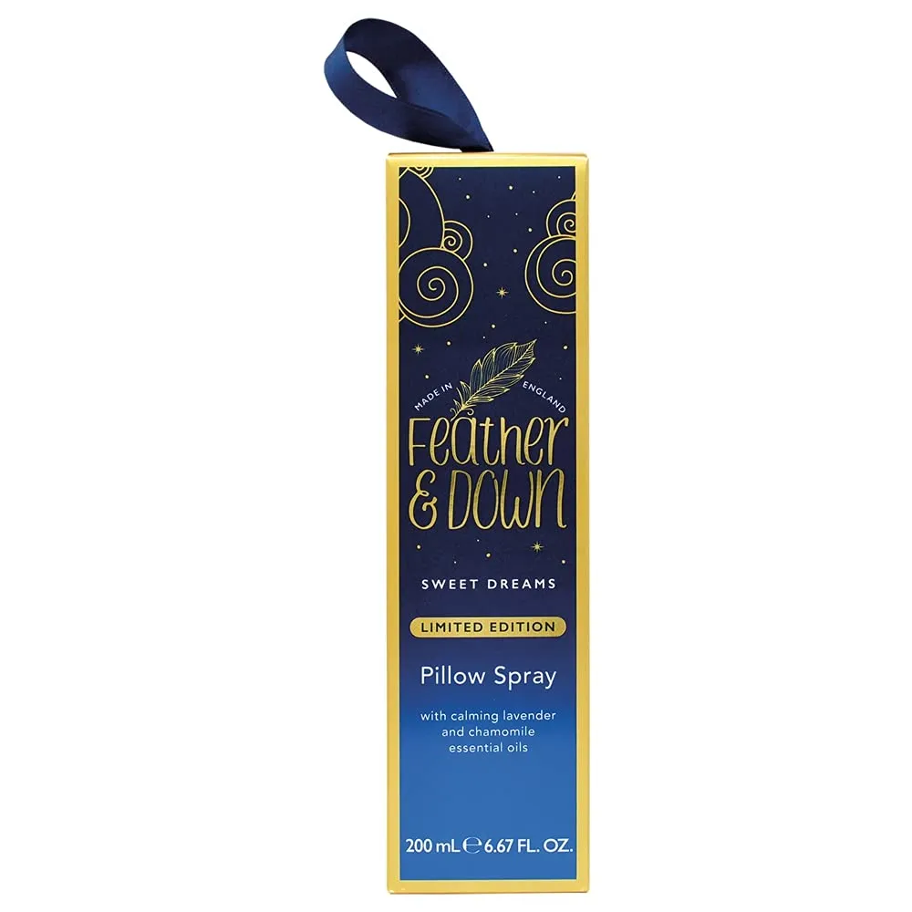 Feather & Down Sweet Dreams Pillow Spray 200ml - Calming Lavender & Chamomile Essential Oils