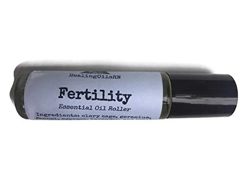 Female Fertility Essential Oil Roll-On Blend 10ml - Therapeutic Grade, 100% Pure, Non-GMO