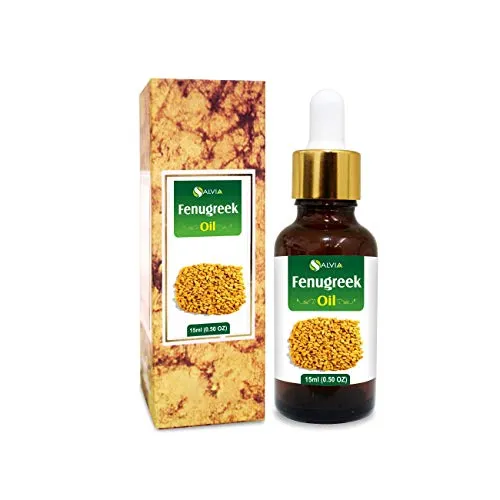 Fenugreek Essential Oil 100% Pure Natural Uncut Therapeutic Oil for Aromatherapy 15ml