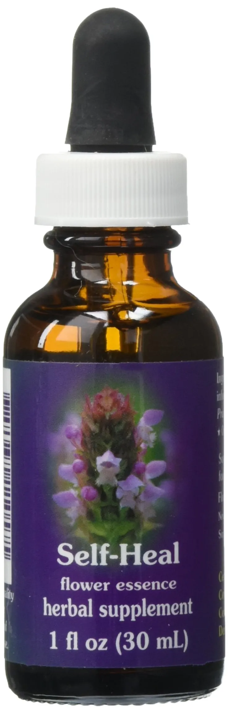 FES Quintessentials Self-Heal Flower Essence Dropper - 1 oz for Mind-Body Wellness