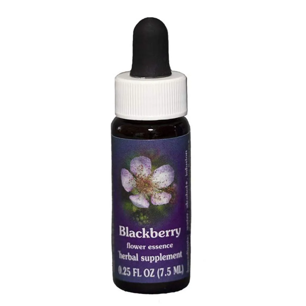 Flower Essence Services Blackberry Dropper - 0.25 oz Liquid for Positive Manifestation