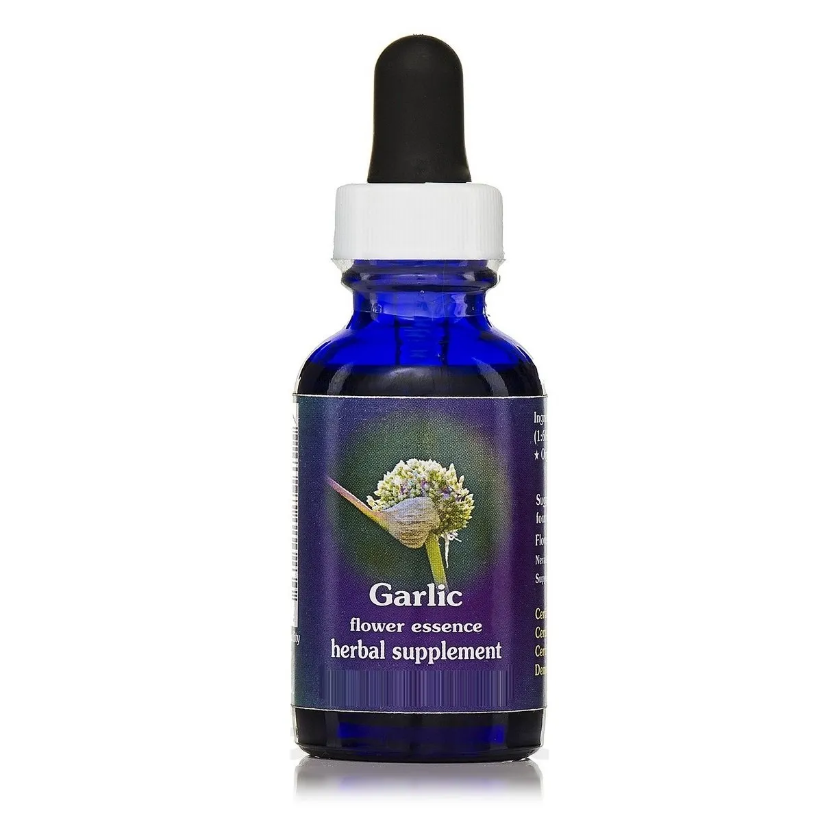 Flower Essence Services Garlic Supplement Dropper, 1 Ounce – Vitality and Resilience