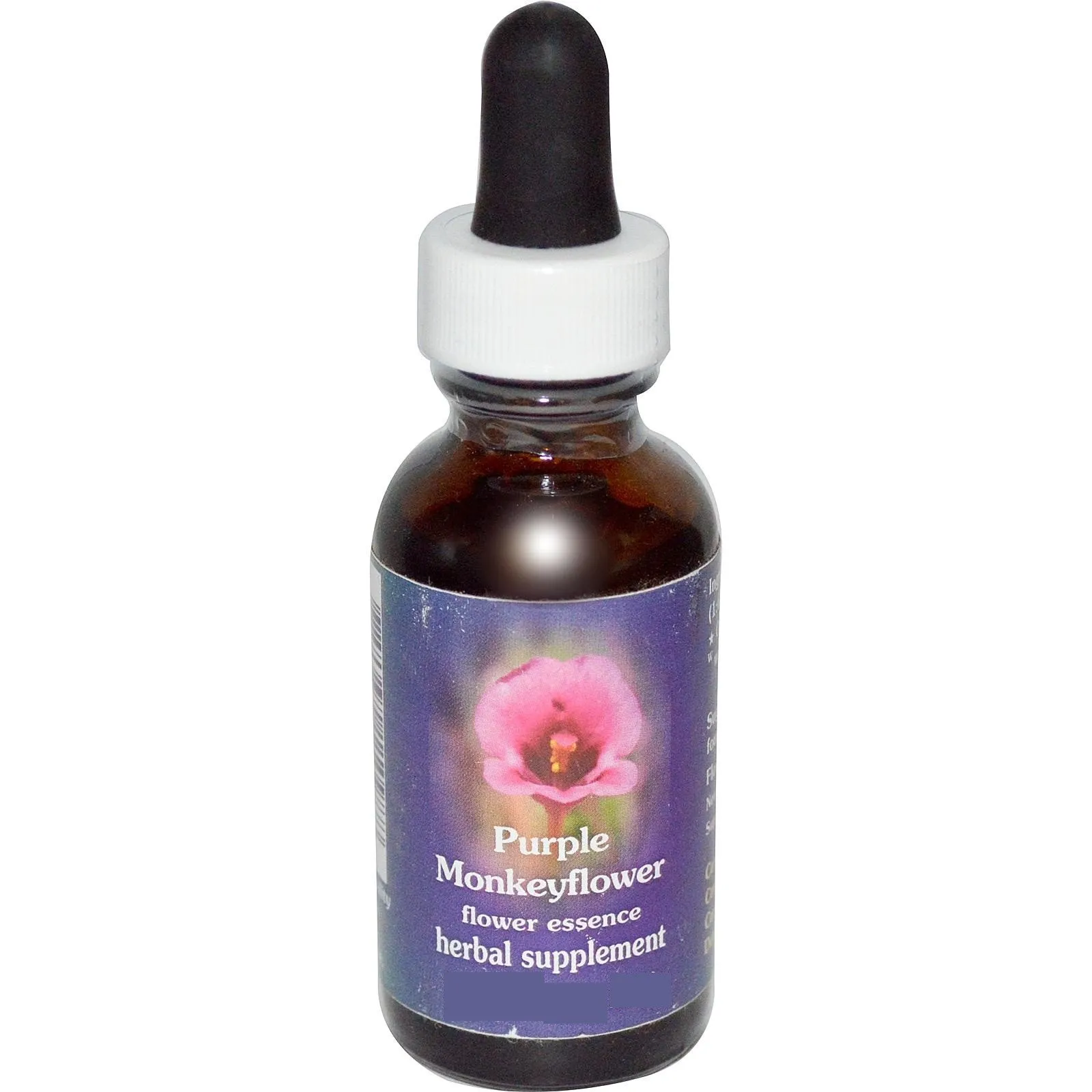 Flower Essence Services Quintessentials Purple Monkey Flower Dropper 0.25 Fl Oz