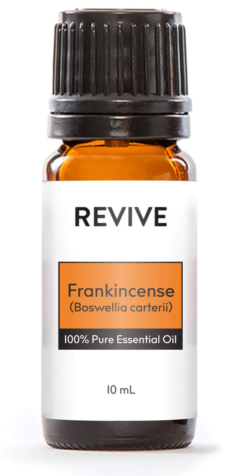 Frankincense Boswellia Carterii 10mL Essential Oil by REVIVE - 100% Pure Therapeutic Grade