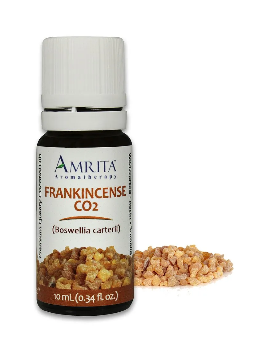 Frankincense CO2 Essential Oil 10ML - 100% Pure Undiluted Boswellia carteri, Therapeutic Grade