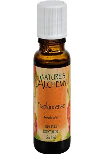 Frankincense Essential Oil 0.5 oz - 100% Pure Nature's Alchemy - Aromatherapy Liquid