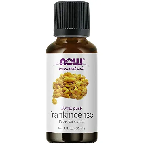 Frankincense Essential Oil by NOW, 100% Pure, Vegan, Aromatherapy, 1-Ounce Centering Scent