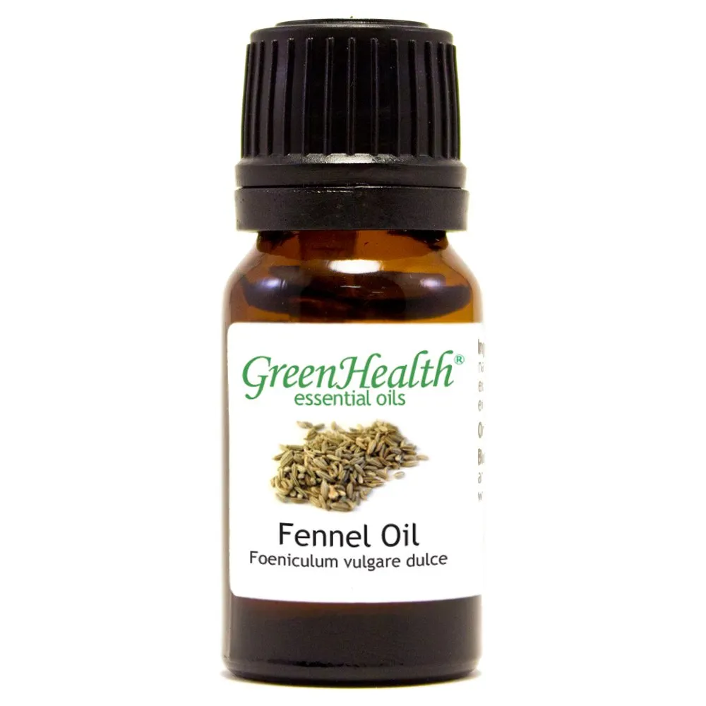 Greenhealth Fennel Pure Therapeutic Essential Oil 10ml - 100% Pure, Natural, Undiluted Oil