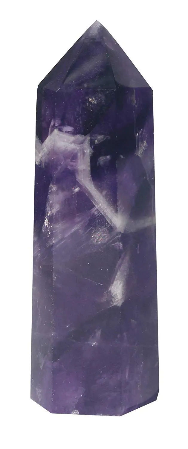 2' Amethyst Faceted Reiki Chakra for Meditation & Therapy