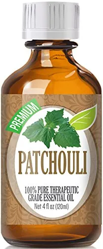 Healing Solutions 120ml Patchouli Essential Oil - Pure Natural Therapeutic Grade Aromatherapy Oil