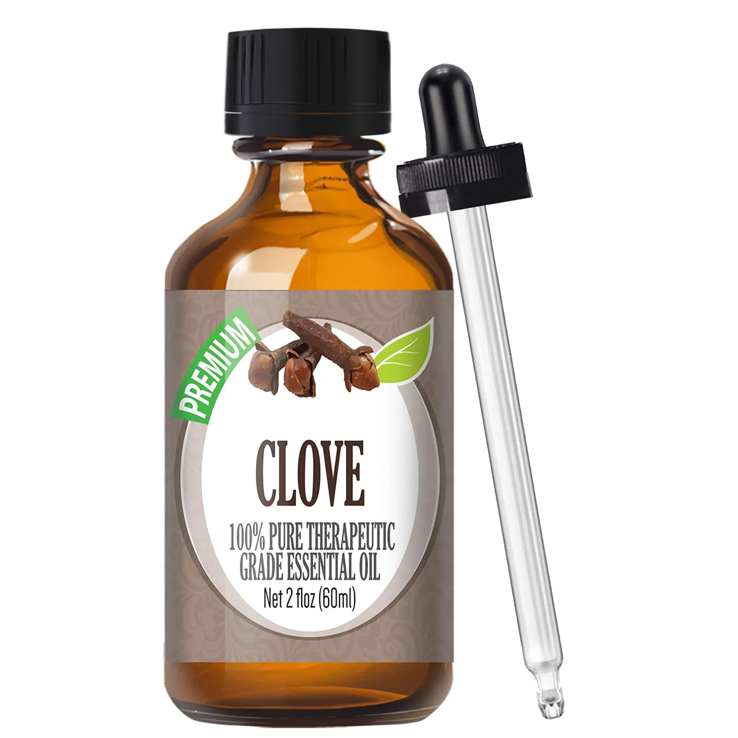 Healing Solutions 60ml Clove Essential Oil - 100% Pure & Natural - Steam-Extracted Aroma