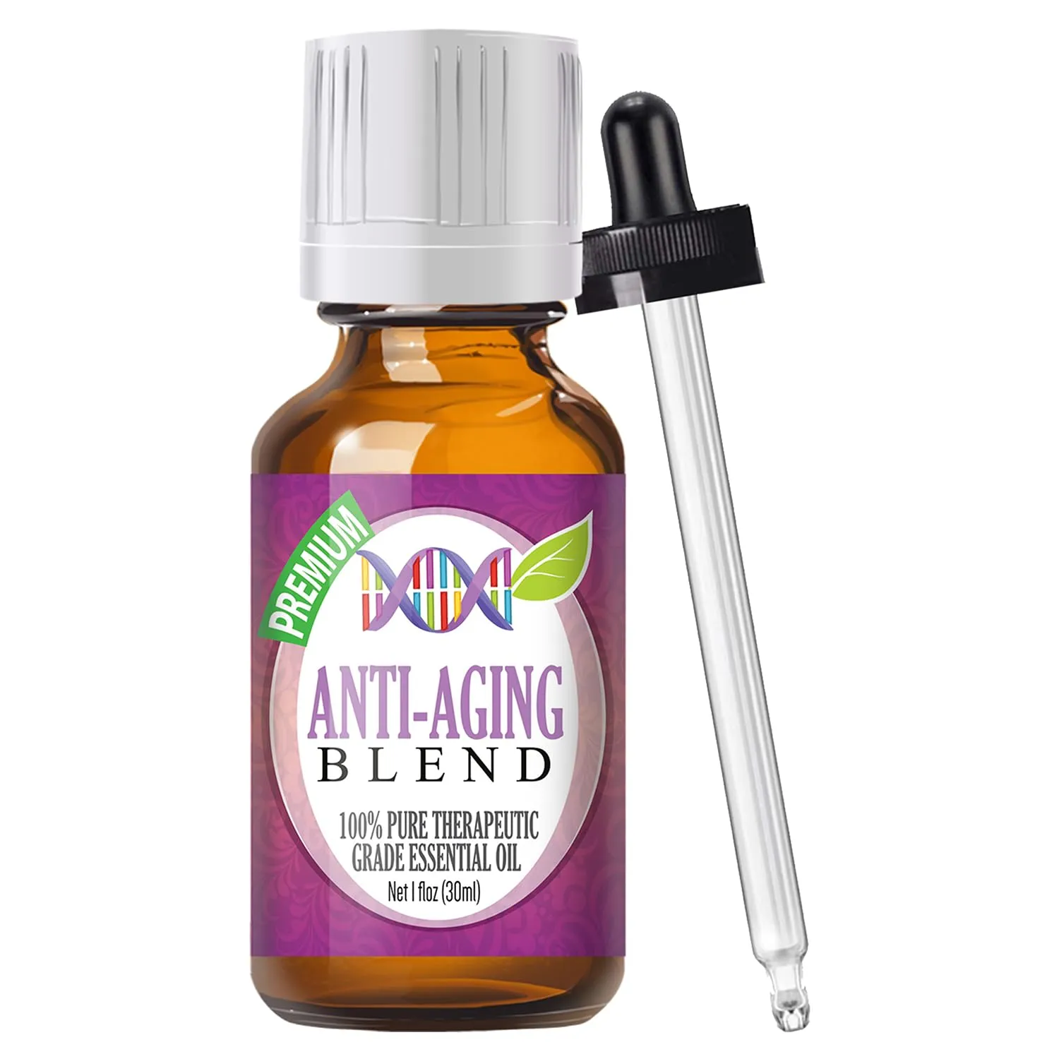 Healing Solutions Anti-Aging Blend Essential Oil 30ml - 100% Pure Therapeutic Grade Aromatherapy