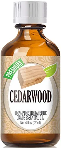 Healing Solutions Cedarwood Essential Oil 120ml - 100% Pure & Natural Therapeutic Grade