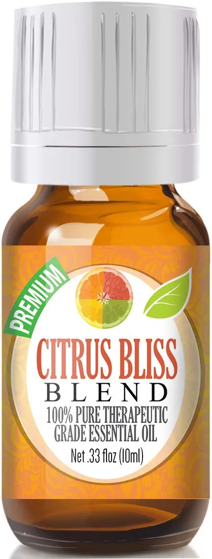 Healing Solutions Citrus Bliss Blend 100% Pure Essential Oil - 10ml Therapeutic Grade