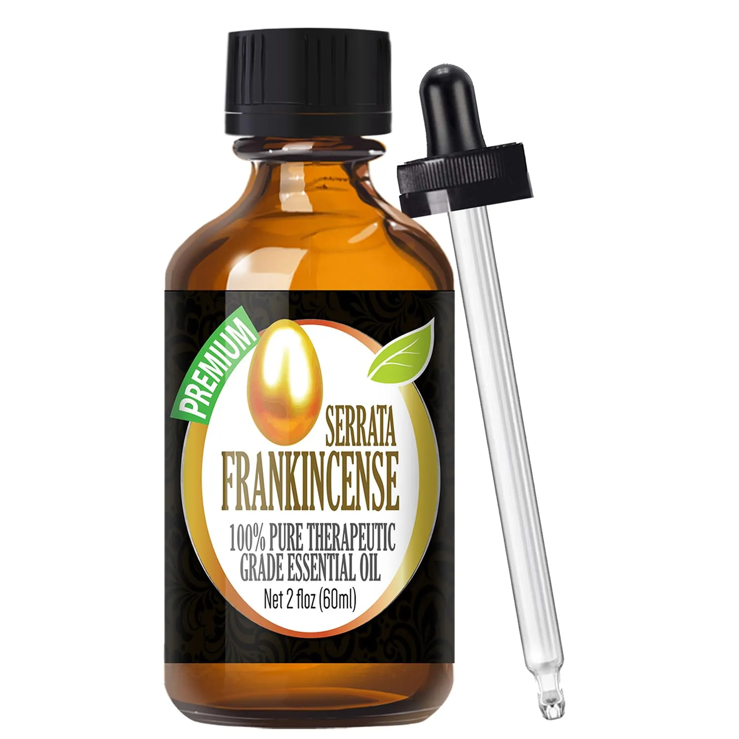 Healing Solutions Frankincense Essential Oil 60ml - 100% Pure, Natural, Therapeutic Grade Oil