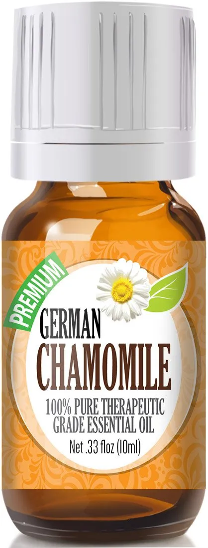 Healing Solutions German Chamomile Essential Oil - 100% Pure Therapeutic Grade - 10ml