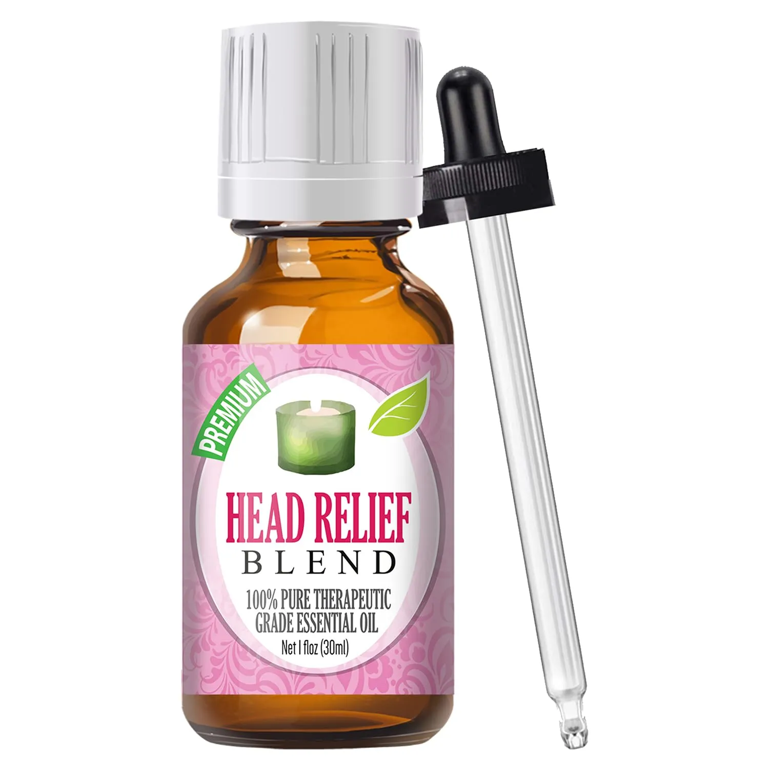 Healing Solutions Head Relief Blend Essential Oil 30ml - 100% Pure Therapeutic Grade