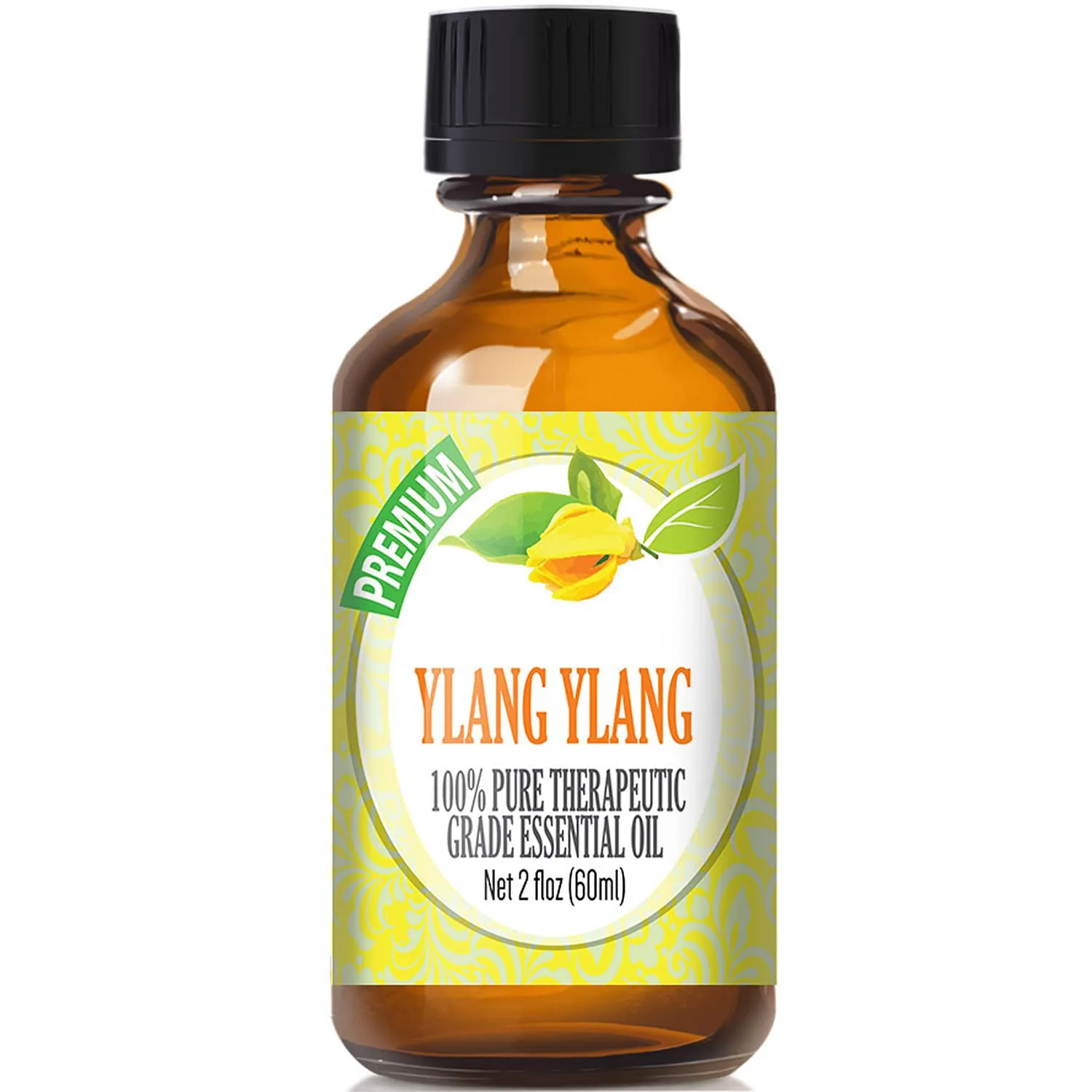 Healing Solutions Ylang Ylang Essential Oil 60ml - 100% Pure, Natural, Therapeutic Grade